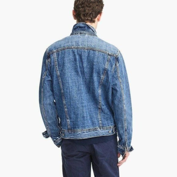 J. Crew Men's Classic Denim Jacket NWT - Picture 2 of 6